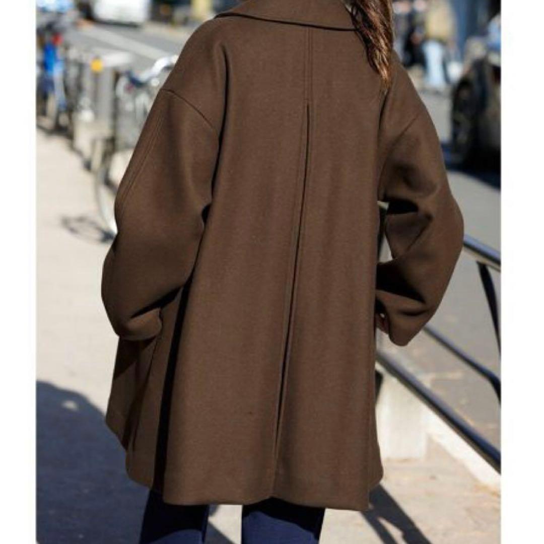 [JOURNAL STANDARD]　S120ステンカラーテントコート　ブラウン