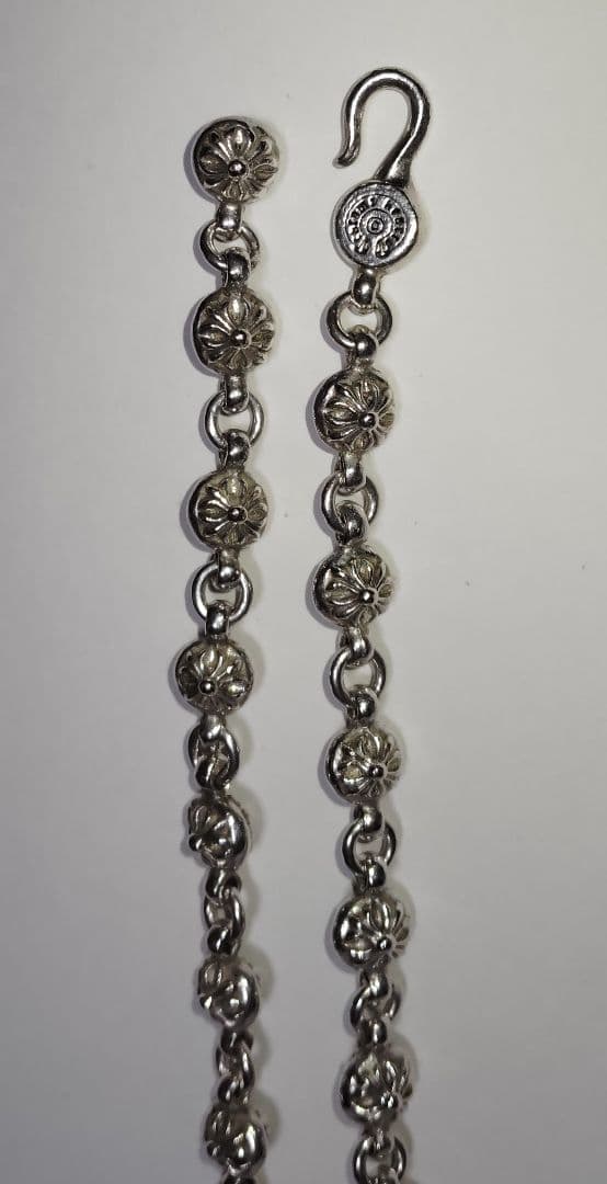 kenクロムハーツクロスボールネックレス＃１