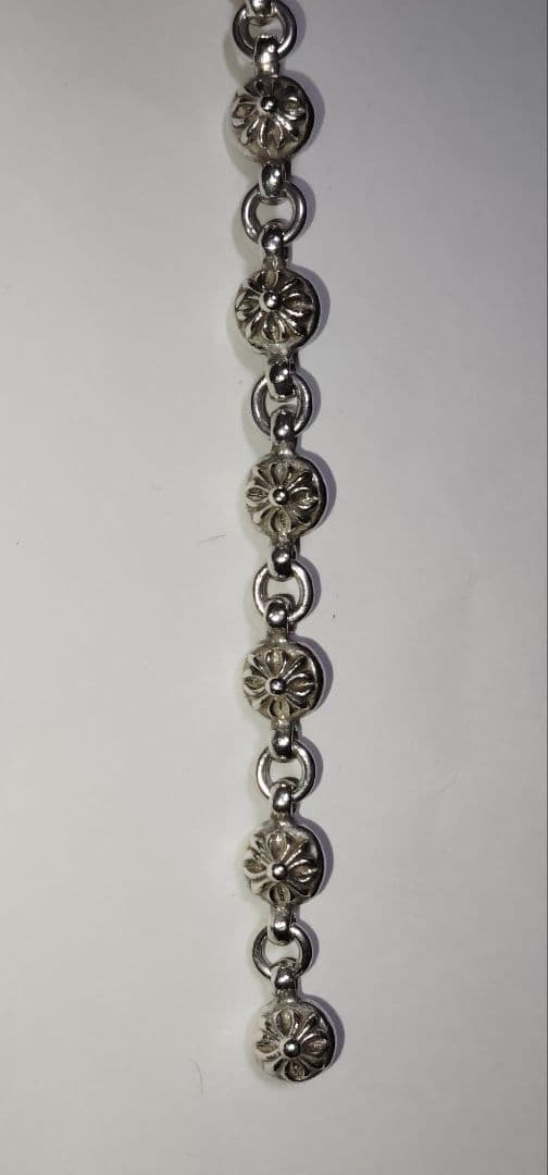 kenクロムハーツクロスボールネックレス＃１