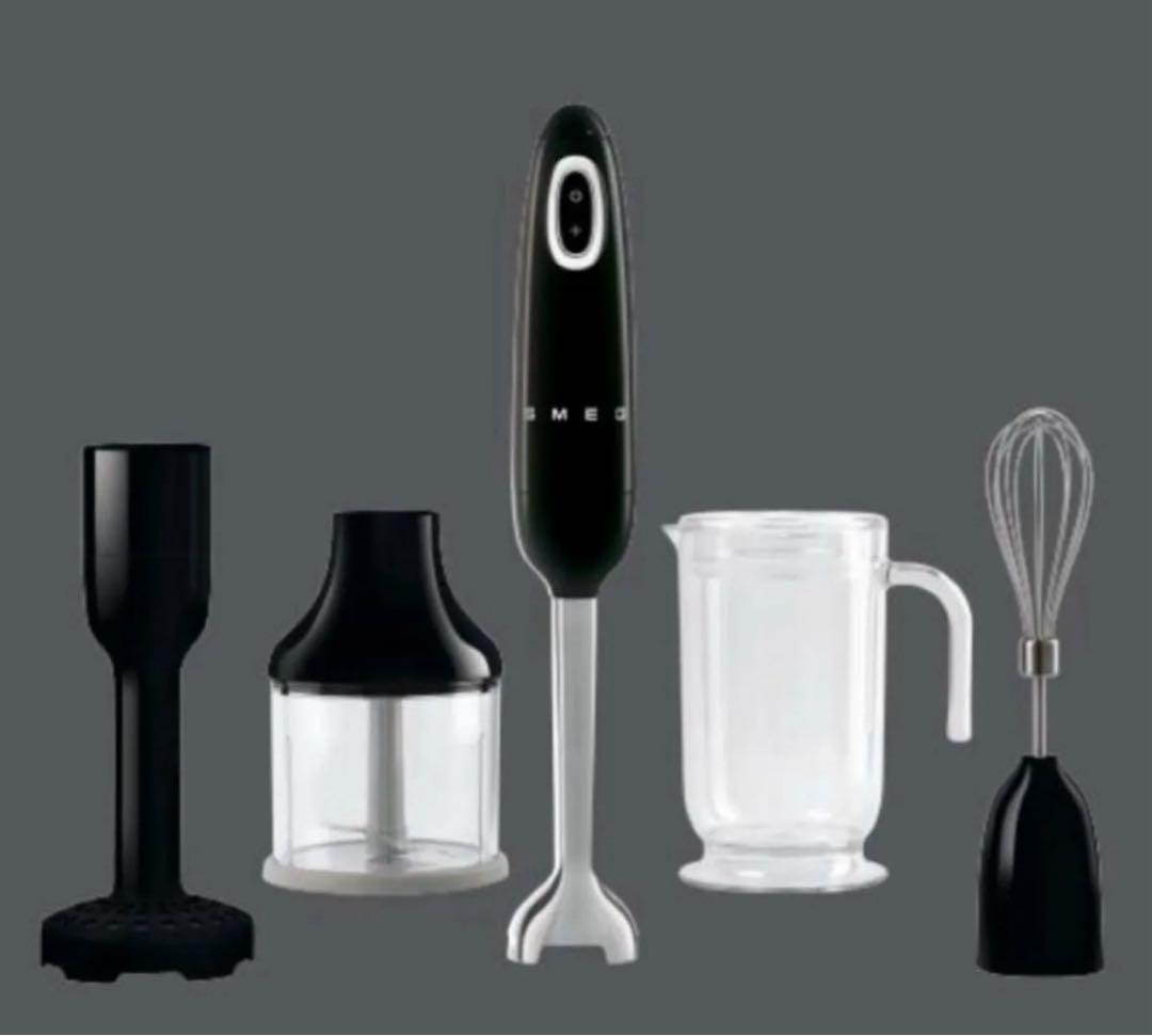 半額以下！新品未使用SMEG☆スメッグ ハンドブレンダー ブラック