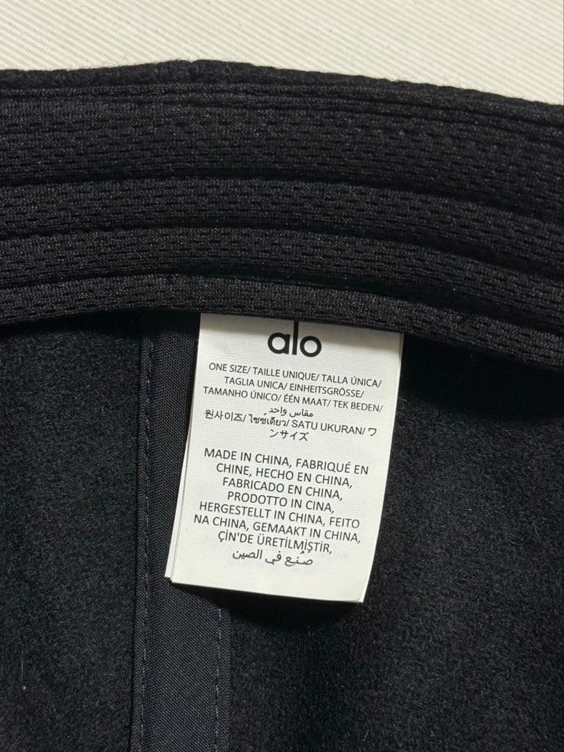 alo cap キャップ ウール