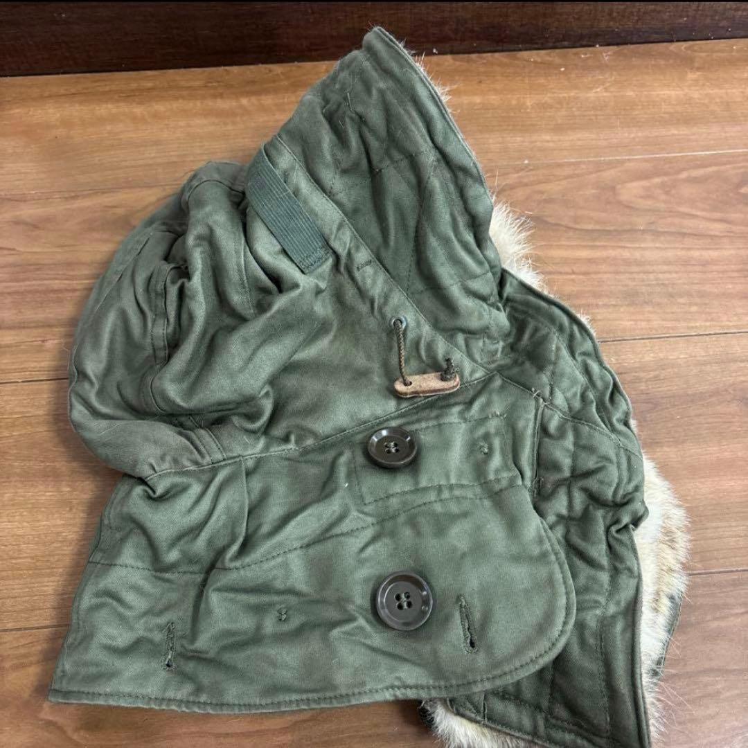 50s 初期型　米軍　実物　M51フード　M1951 PARKA コヨーテファ④