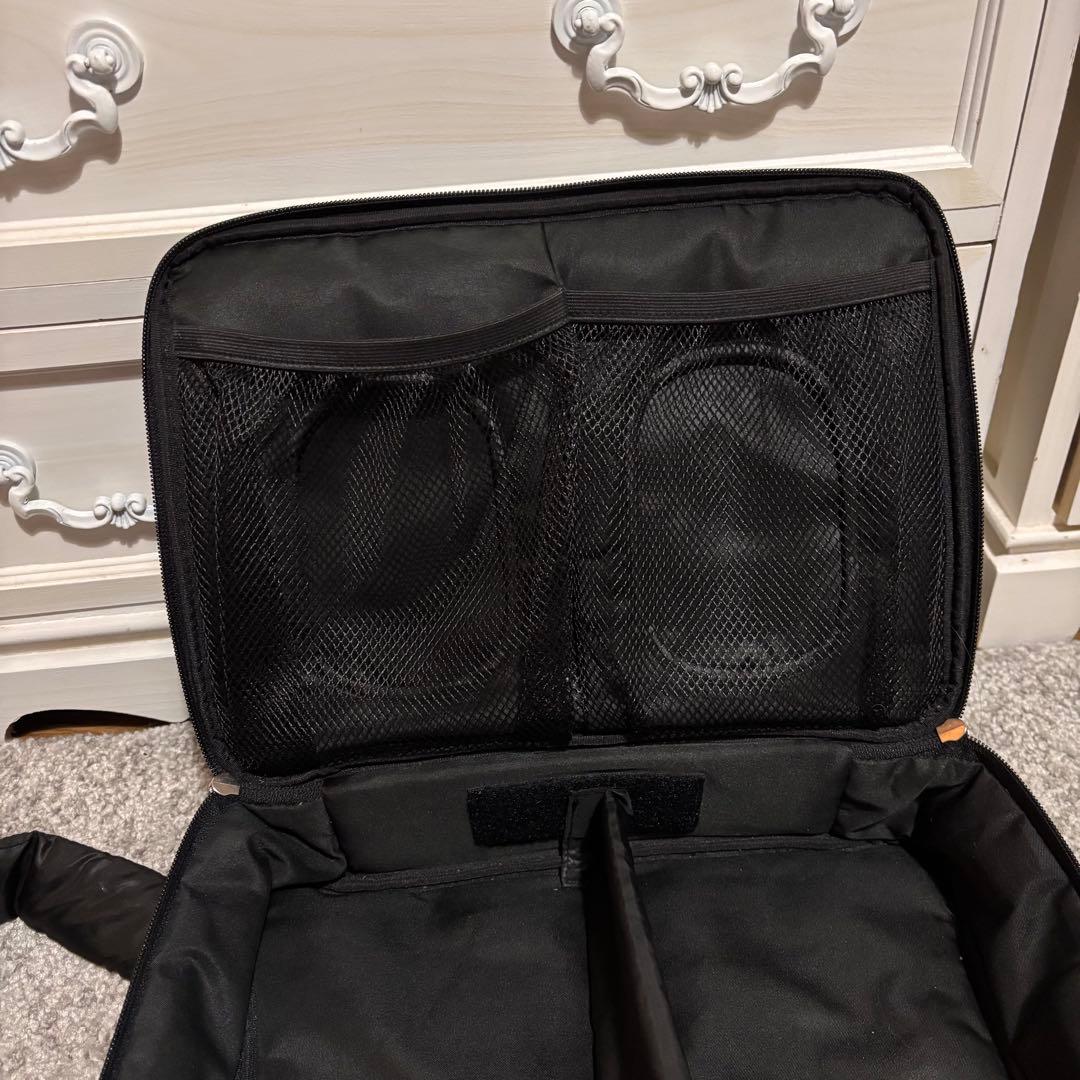 Calin カラン　ブラック マザーズバッグ　マグネット