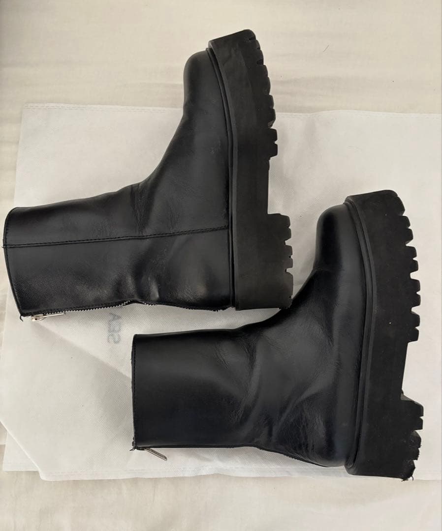 CAMINANDO★カミナンド BACK ZIP BOOTS バックジップブーツ