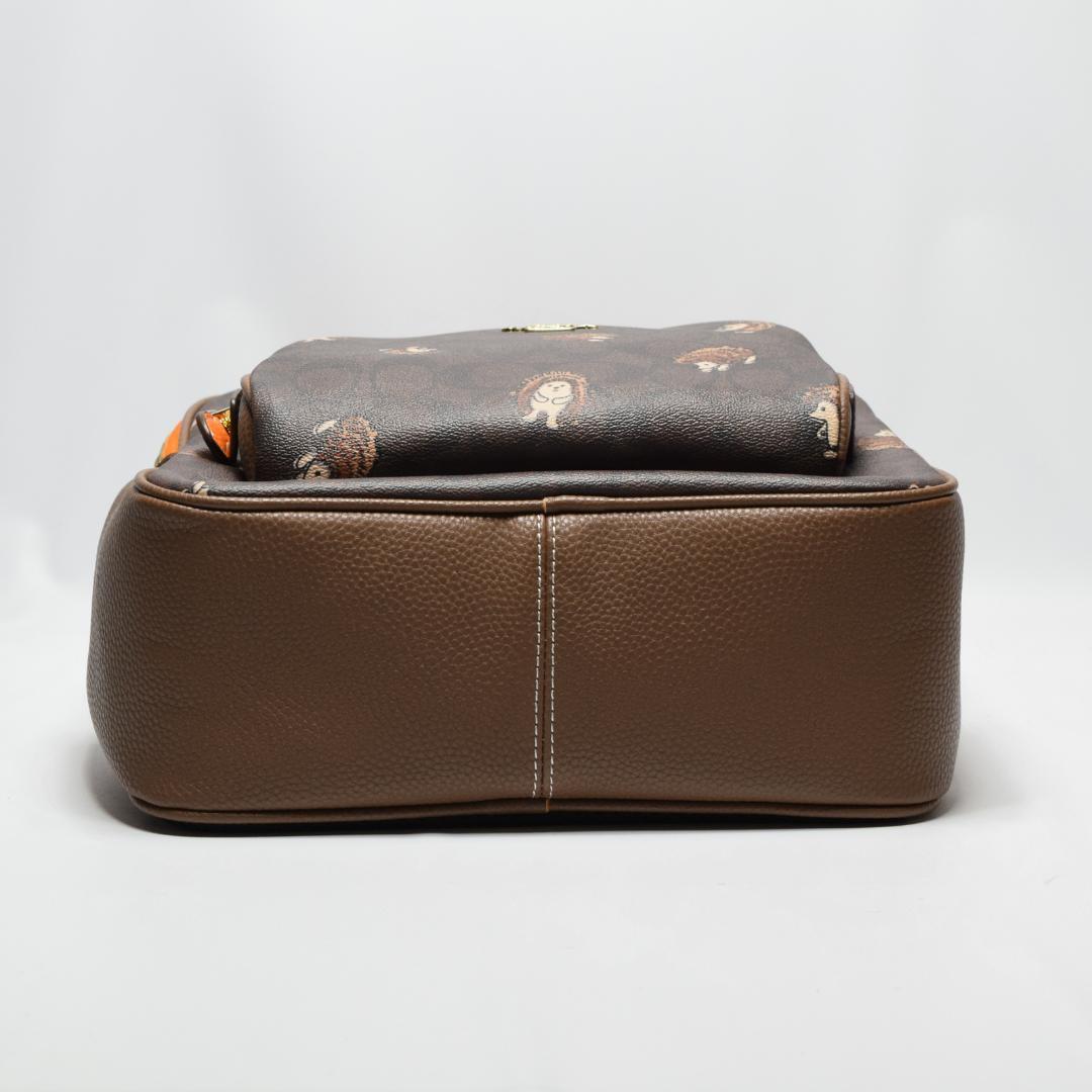 【新品未使用】COACH　コーチ　リュック　ヘッジホッグプリント　レディース