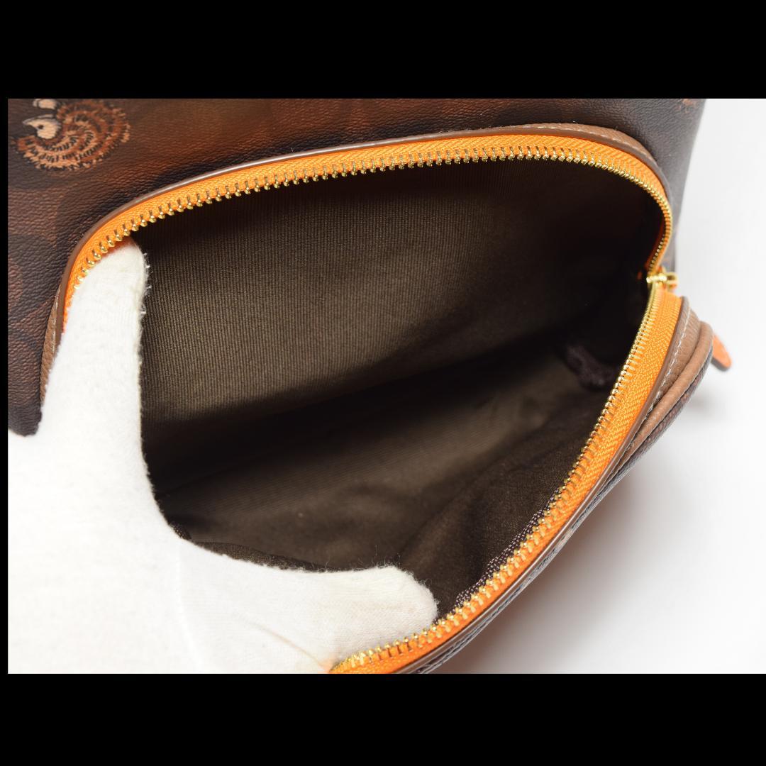 【新品未使用】COACH　コーチ　リュック　ヘッジホッグプリント　レディース