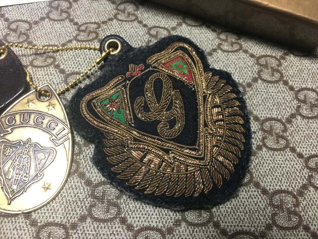 Gucci チャーム キーホルダー クレスト 希少