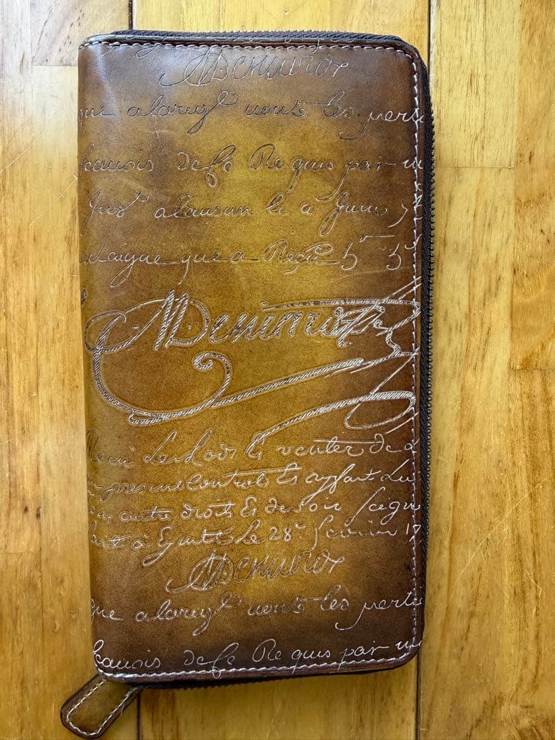 Berluti（ベルルッティー） ブラウンレザー長財布