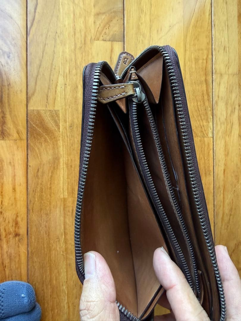 Berluti（ベルルッティー） ブラウンレザー長財布