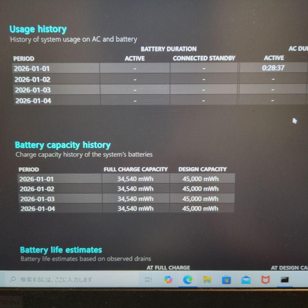 ThinkPad ノートPC Intel i5 メモリ8GB 119GB