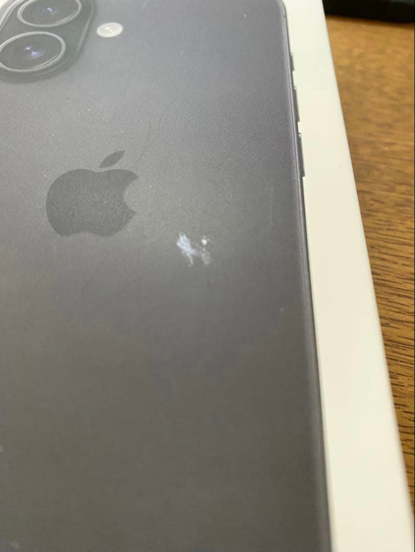 Apple iPhone16 ブラック 128GB(説明書、simピンなし)