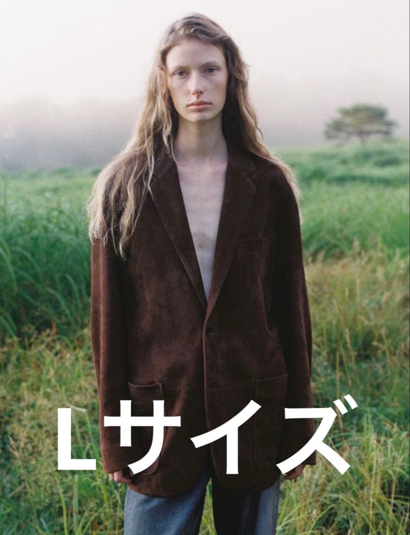 カニLIDNM　Goat Suede Tailored Jacket