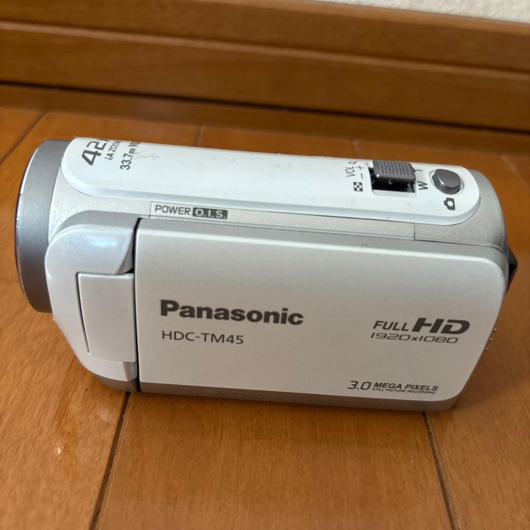 Panasonic ビデオカメラ　HDC-TM45 ホワイト