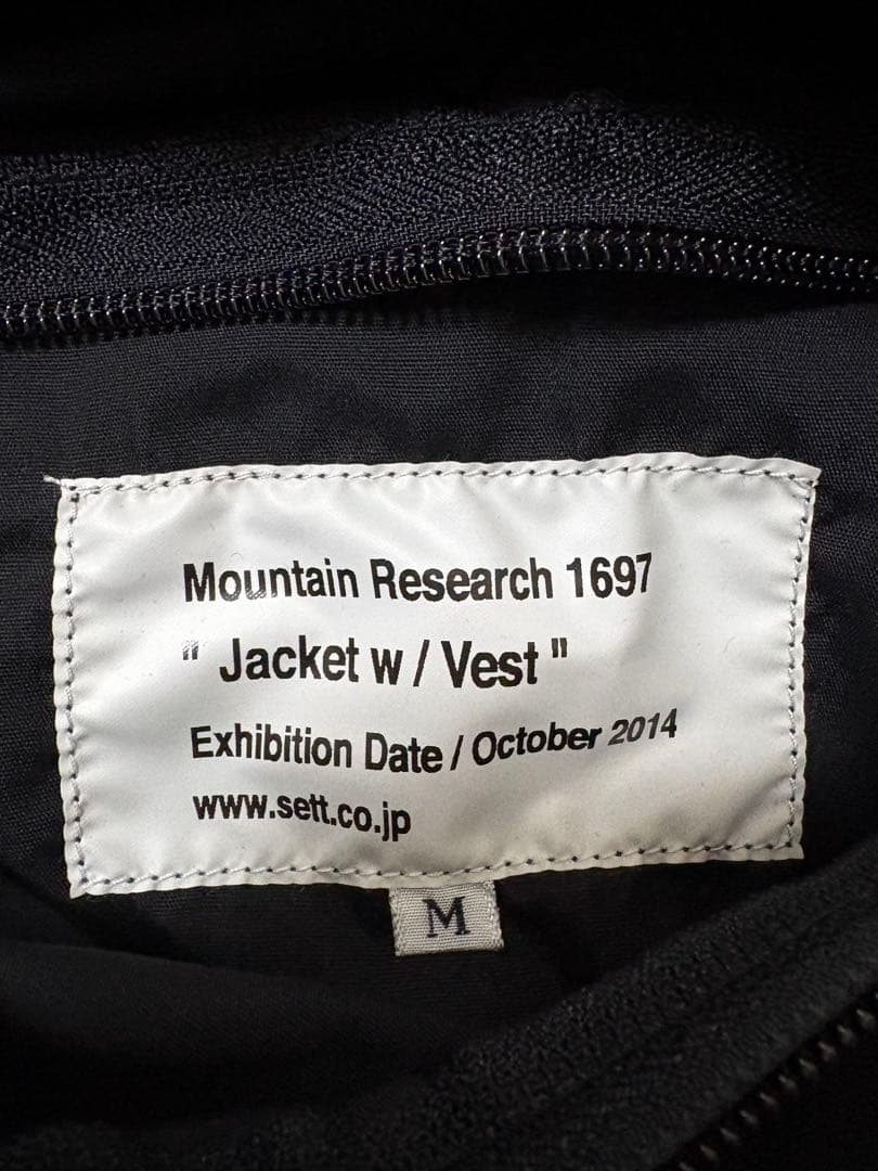タ*ル様 美品 Mountain Research Jacket w / Ves
