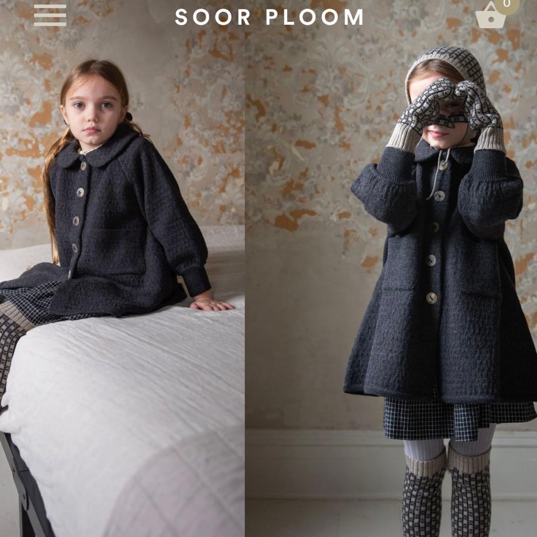 新品 soor ploom Ruth Coat Coal 8y