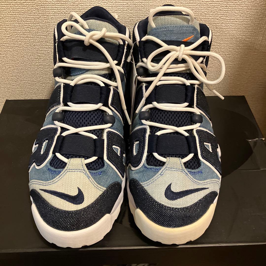 レア Nike Air More Uptempo ネイビー/ホワイト