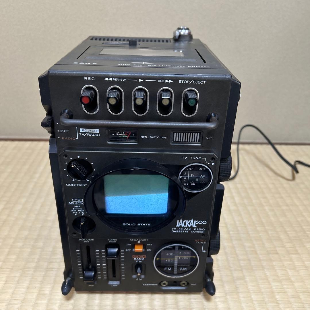 SONY JACKAL 300ラジオ・カセットコンポ