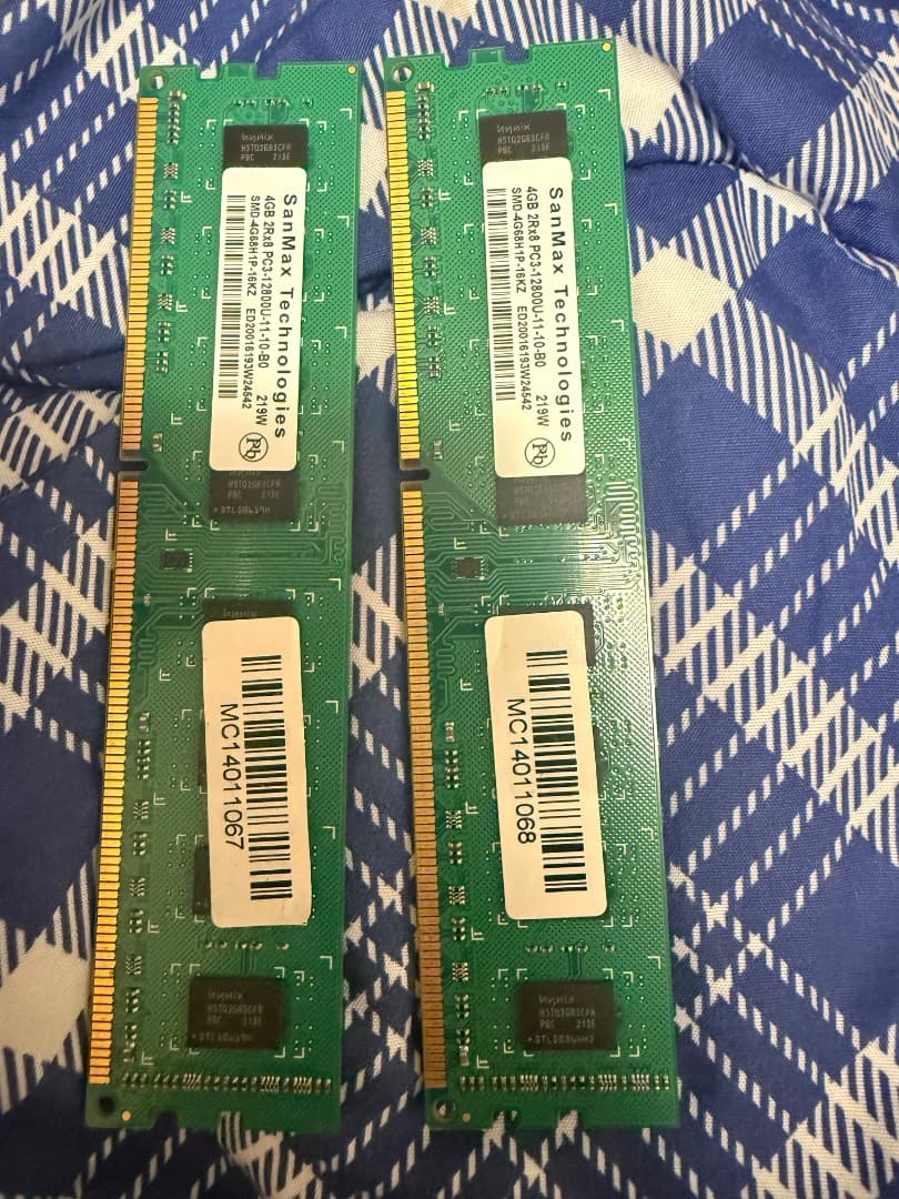 PC PARTS set MSI GPU—SSD 2x—memory ddr3