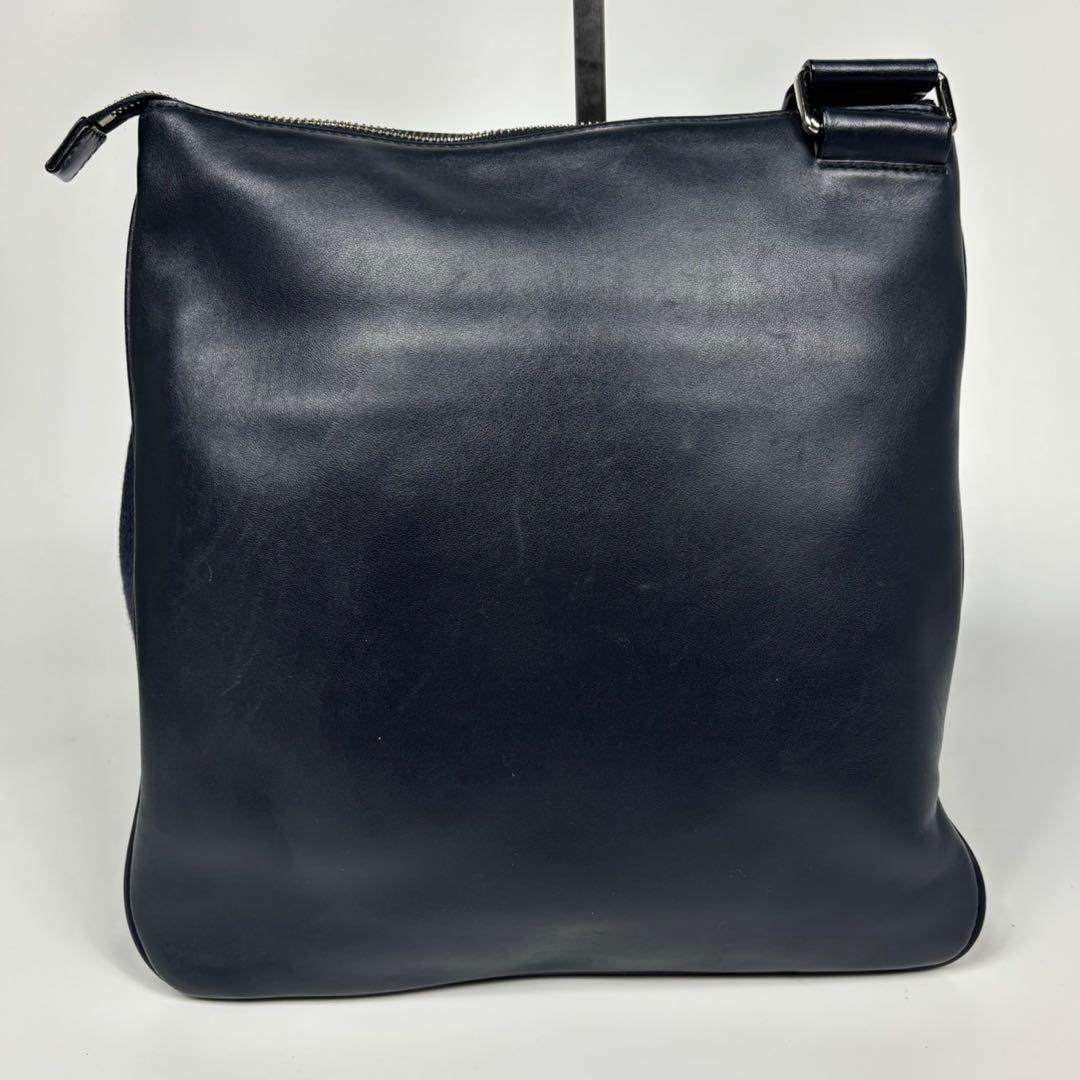 専用BALLY バリー　メンズ　ショルダーバッグ　レザー　本革　ネイビー