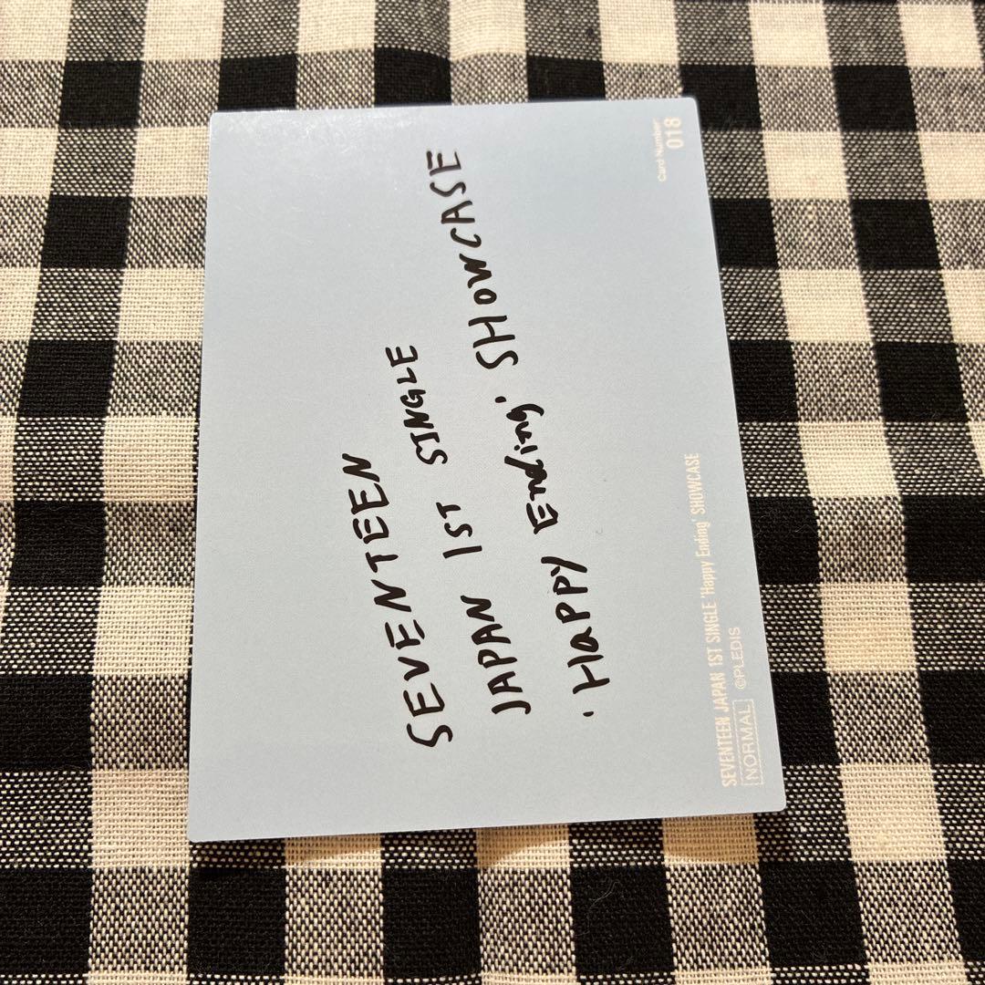 SEVENTEEN ジュン　直筆サイン　トレカ　おまけ付き