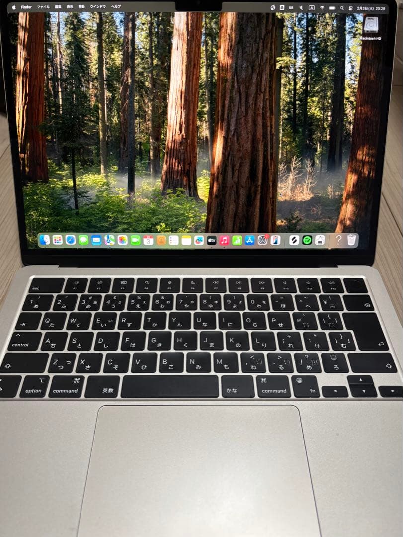 M2 Macbook Air 13インチ 16GB 512GB スターライト