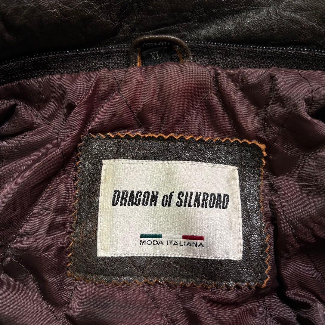 90's✨レザージャケット　A-2 羊革　ラムレザー　茶色　短丈　XL