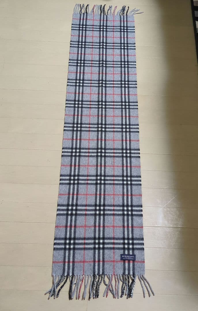 さくらさくさん専用【BURBERRY/バーバリー】チェック柄マフラー