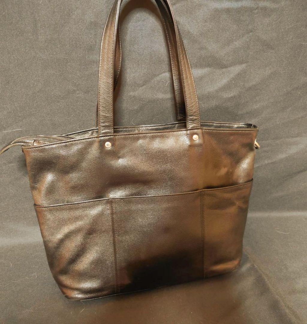 ポーター　PORTER　吉田カバン　レザートートバッグ　黒　ブラック　ビジネス