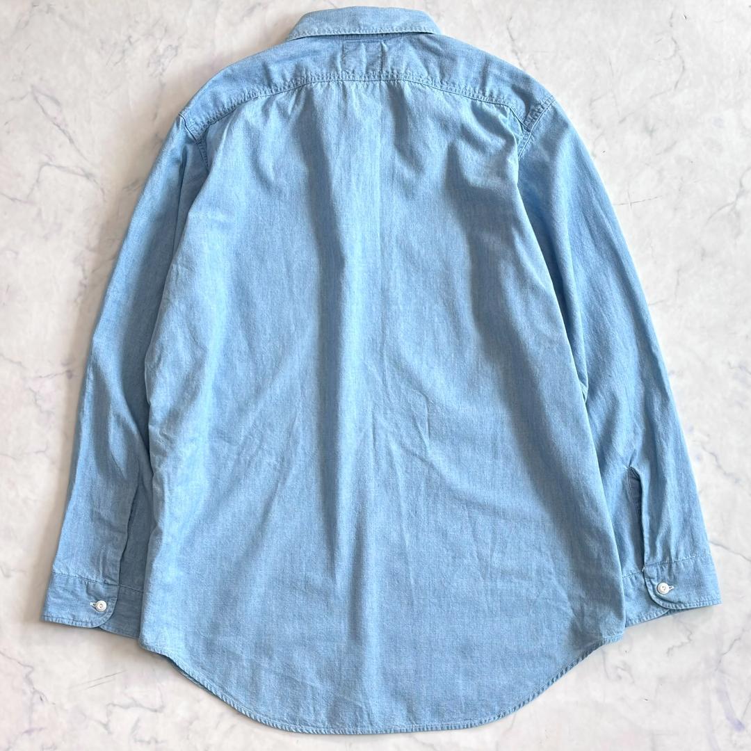 美品・希少M♪マディソンブルー ハンプトンシャンブレーシャツ 02 ub2