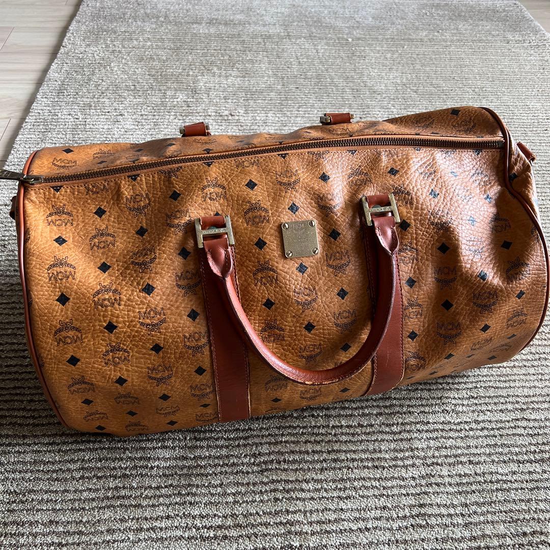 MCMボストンバッグ　大容量