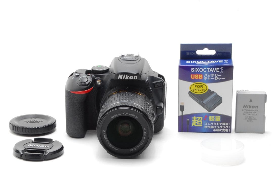 ✨外観極美品✨ニコン D5600❤️バリアングル液晶搭載・軽量モデル！