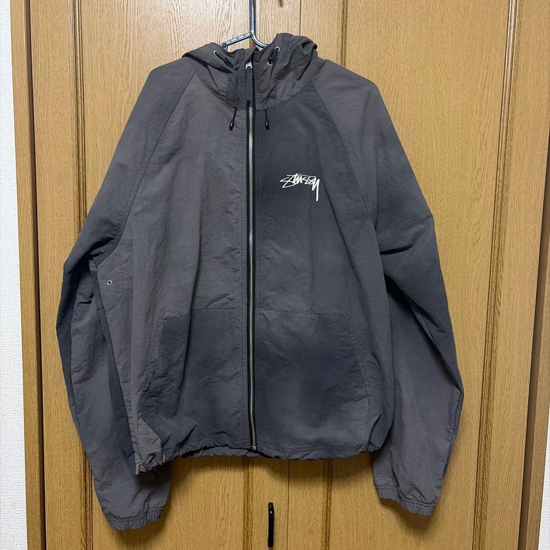 p*n様 Stussy グレー ナイロンジャケット