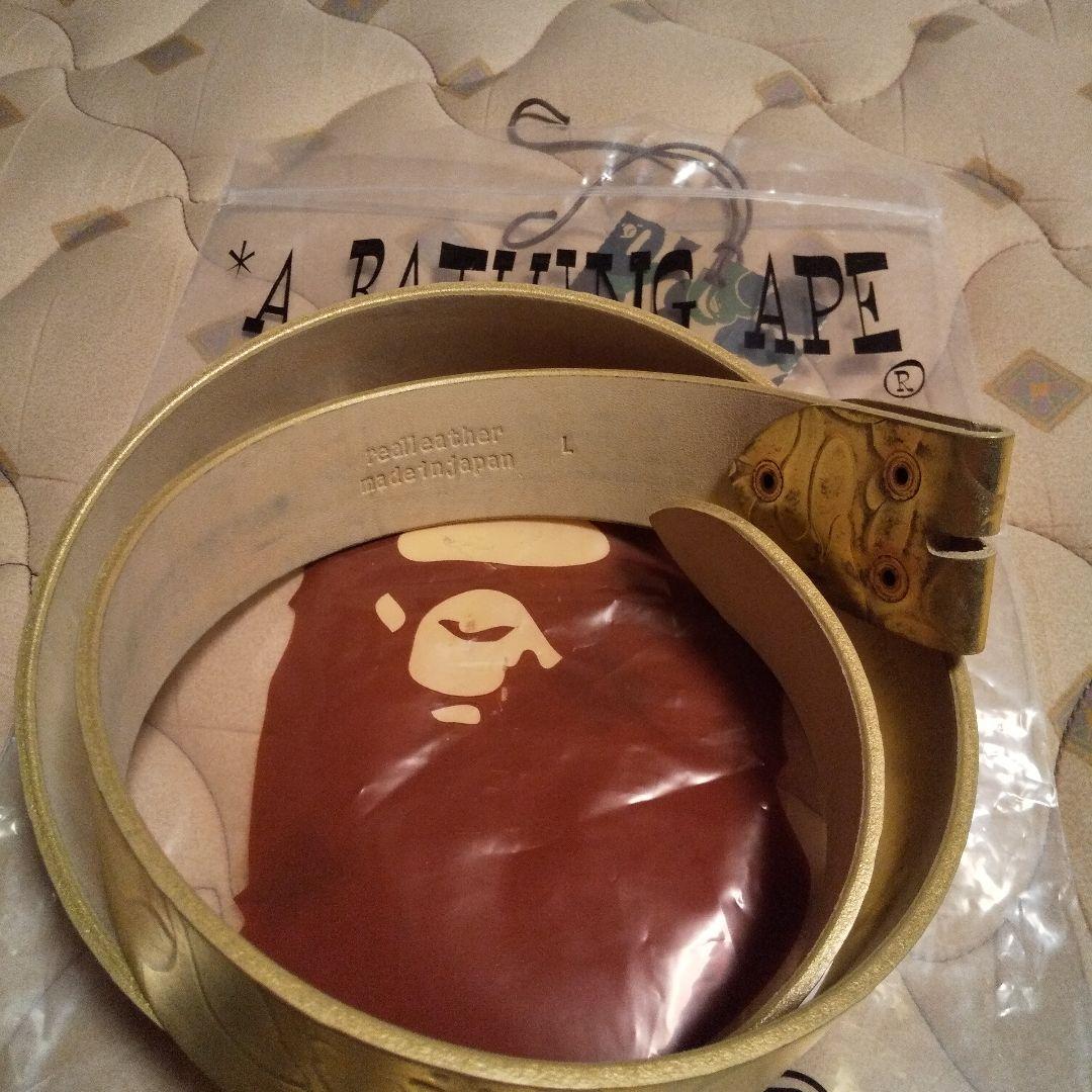A BATHING APE Bapeバックルベルト
