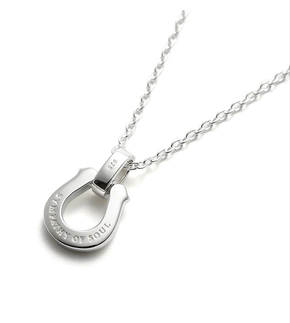SYMPATHY OF SOUL Mホースシューネックレス 45cm