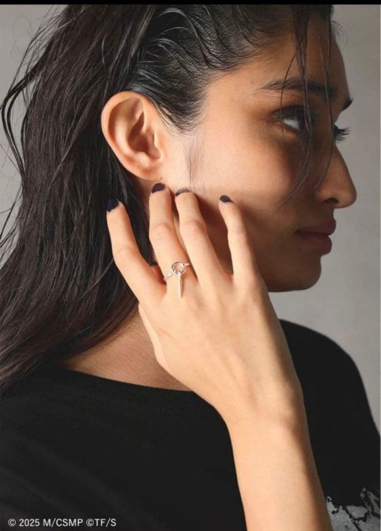 【特別セール】GroundY×チェンソーマン レゼ 爆弾/グレネードピンリング