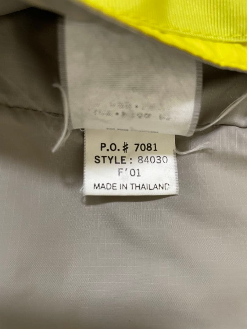 希少patagonia パタゴニア 84030 パフジャケット イエロー XS