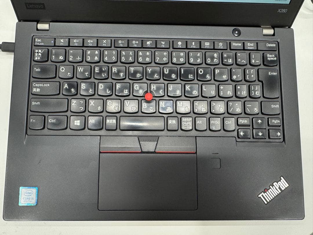 Windowsノート本体 Thinkpad X280 i5-8265U / 8GB / 256G SSD