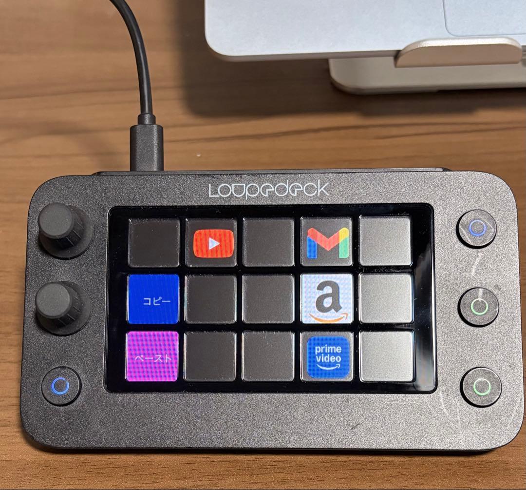 【美品・動作確認済】Loupedeck Live S（ケーブル・スタンド付）