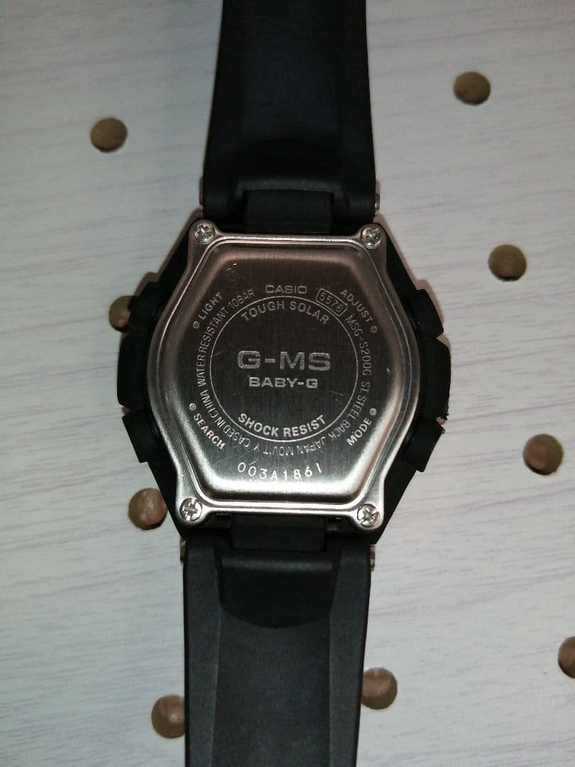 カシオ　G-MS baby-g G-shock MSG-S200 超美品