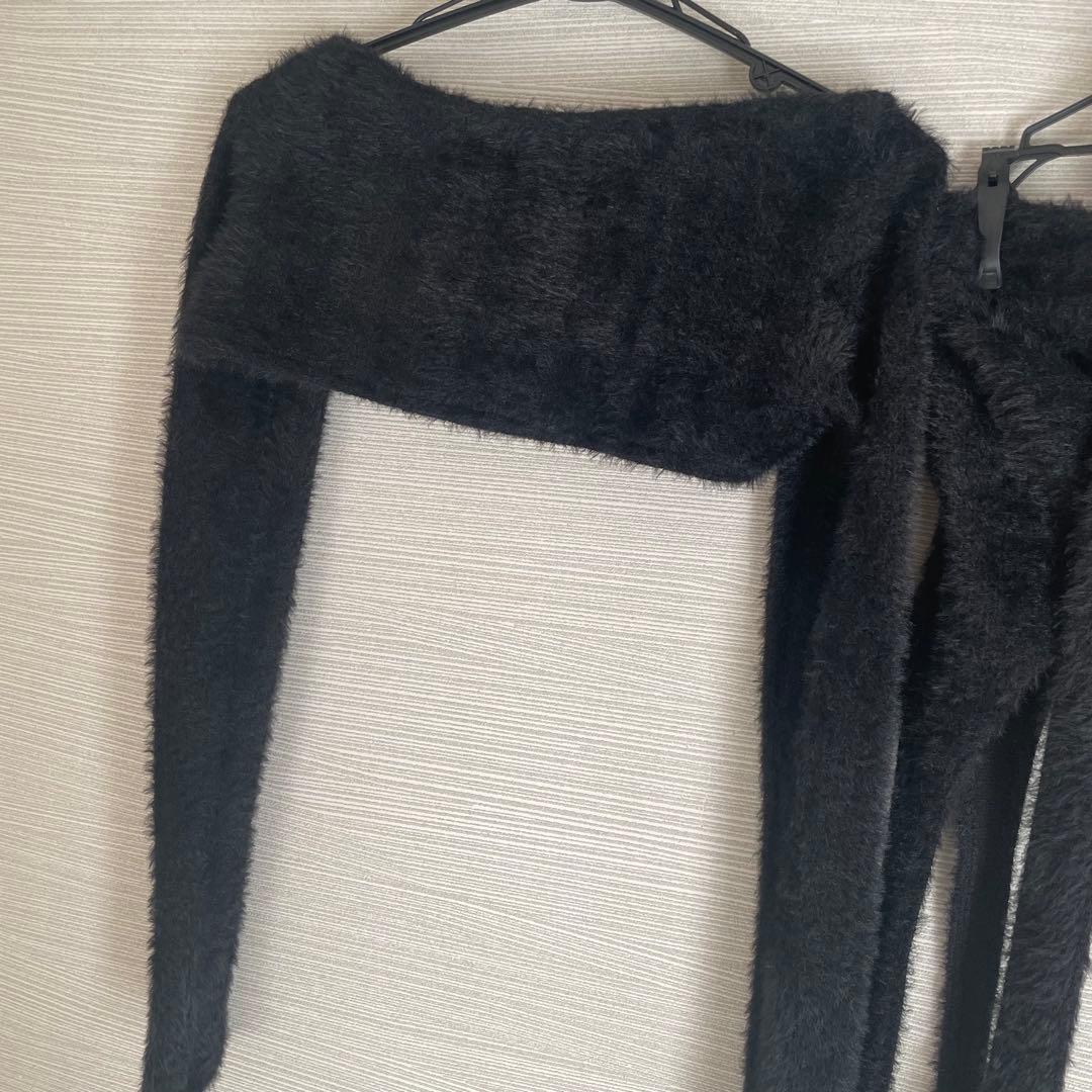 【極美品】melt the lady contrast garter tops