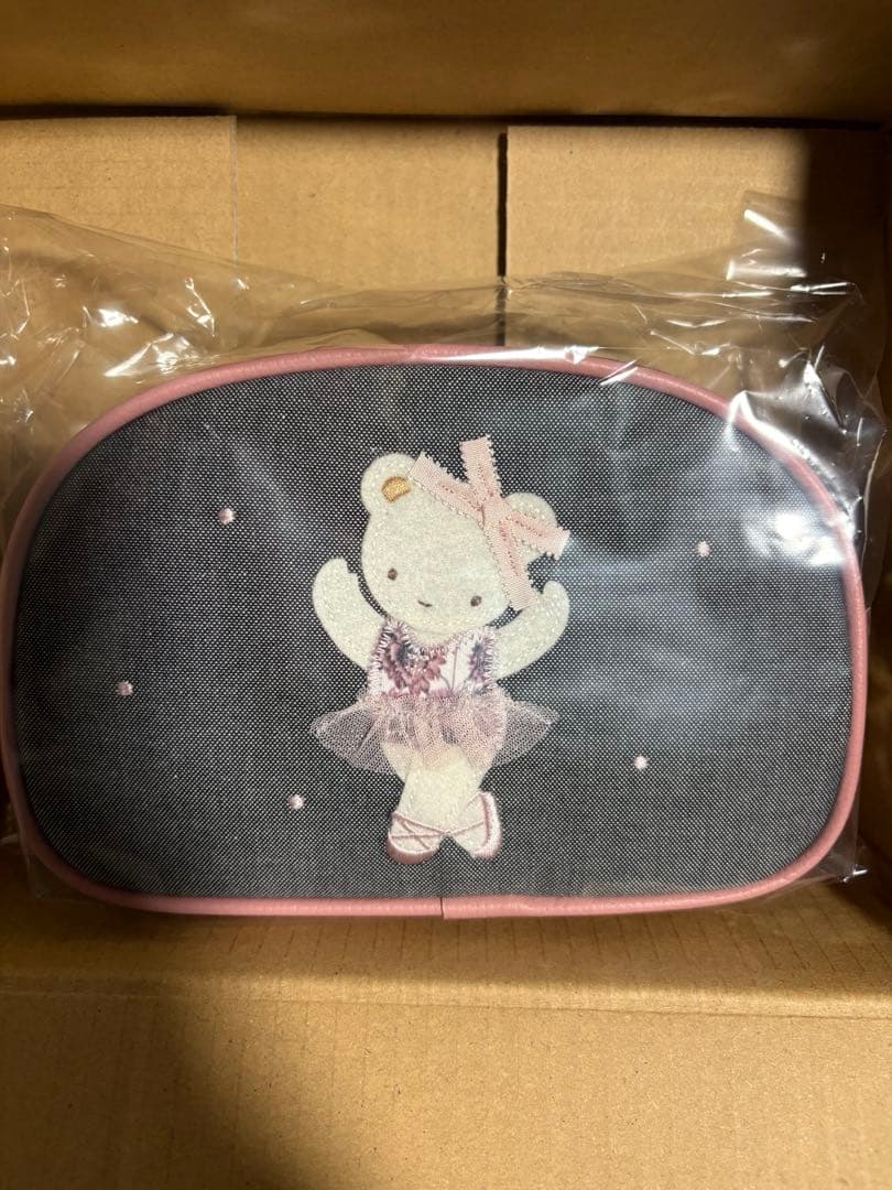 即日発送familiar × stinaファミリア×スティナコラボポーチ