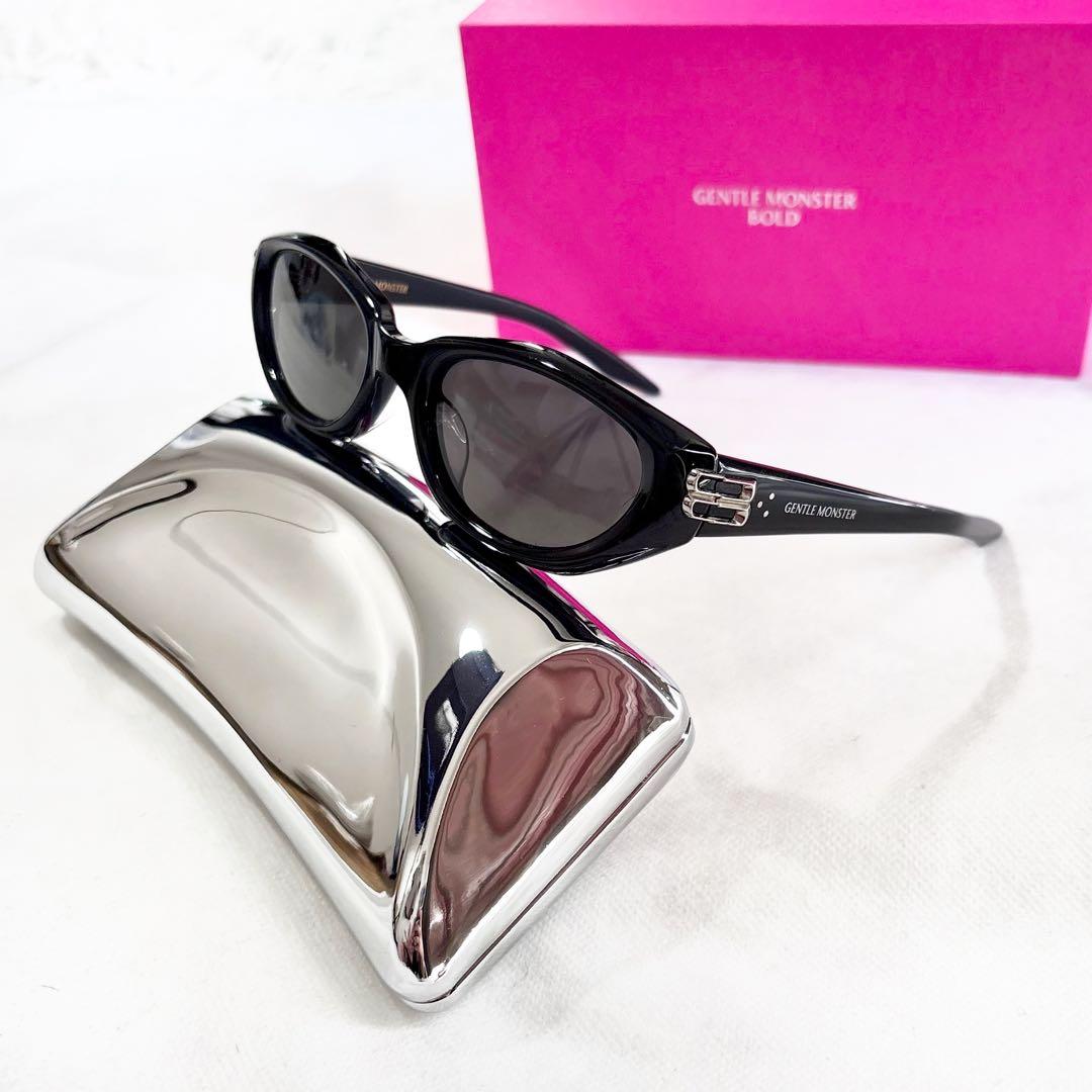 GENTLE MONSTER サングラス SOSOMO 01 ケース 箱 黒