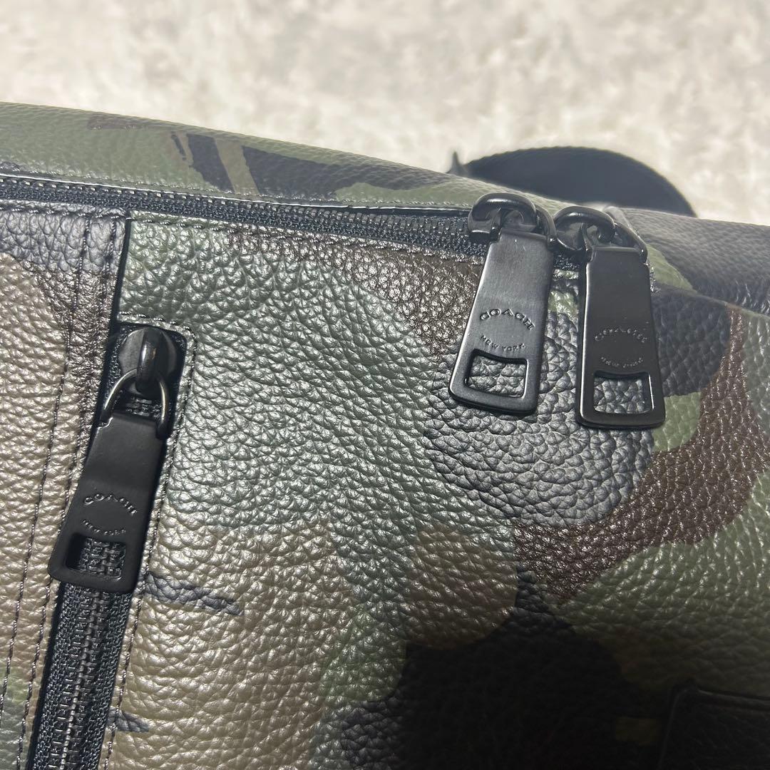 極美品 限定モデル コーチ COACH レザー ワイルドビースト ボディバッグ