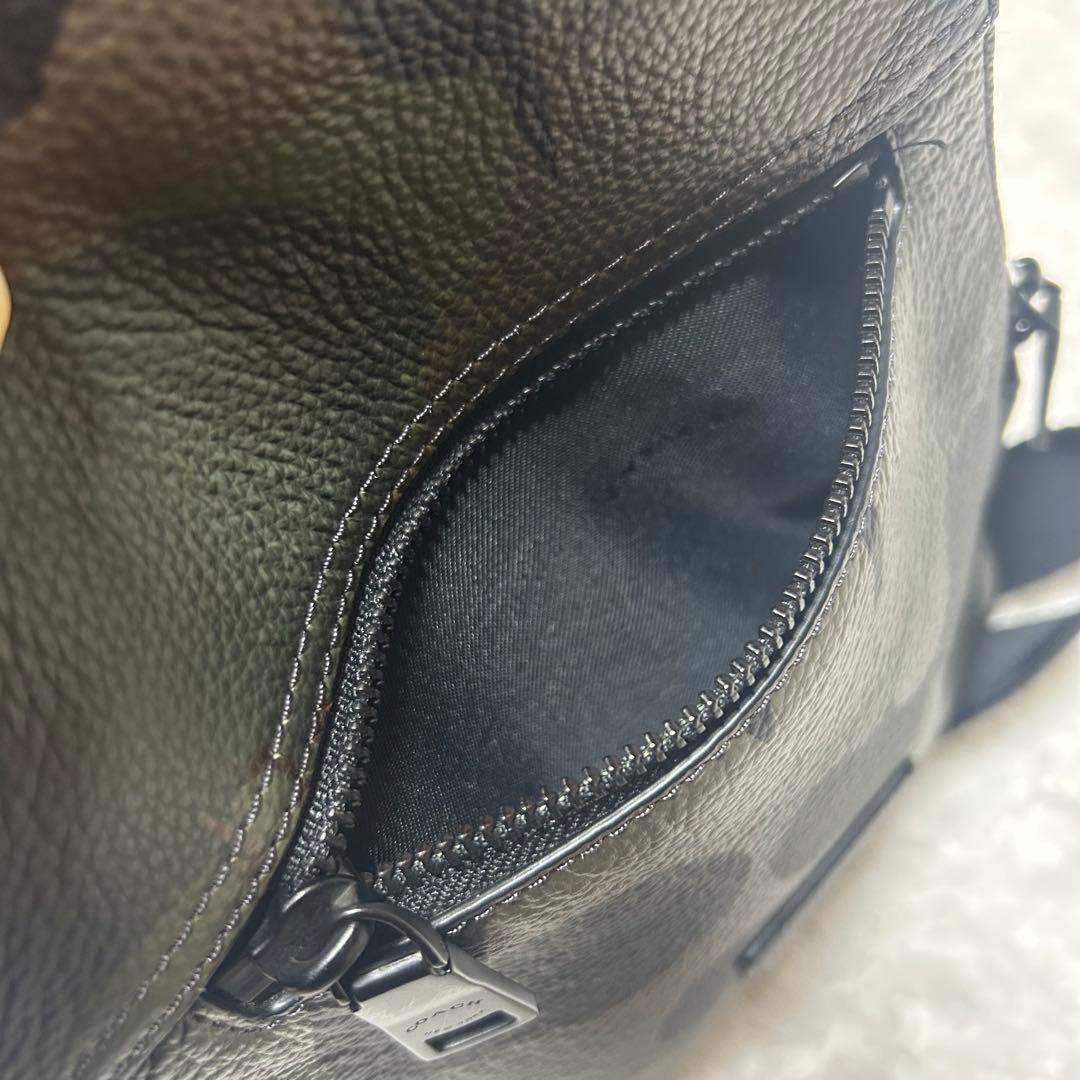 極美品 限定モデル コーチ COACH レザー ワイルドビースト ボディバッグ