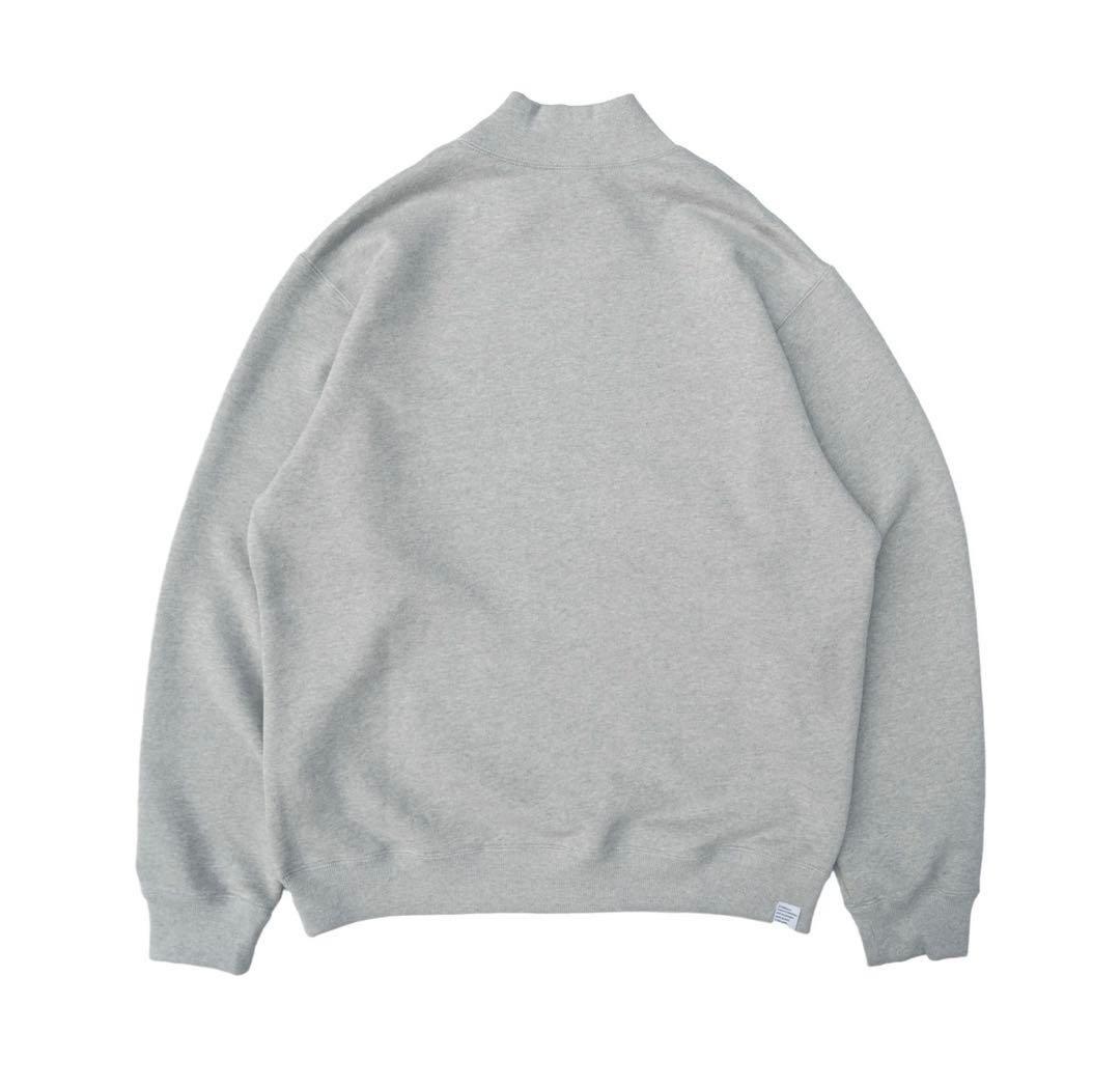 CLUBHAUS グレー ハイネックトレーナー　N.n