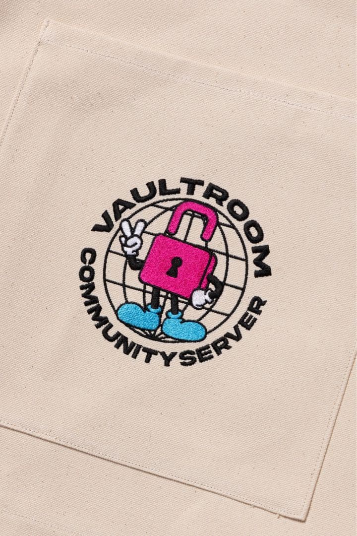 新品 vaultroom SONMIN CANVAS TOTE BAG