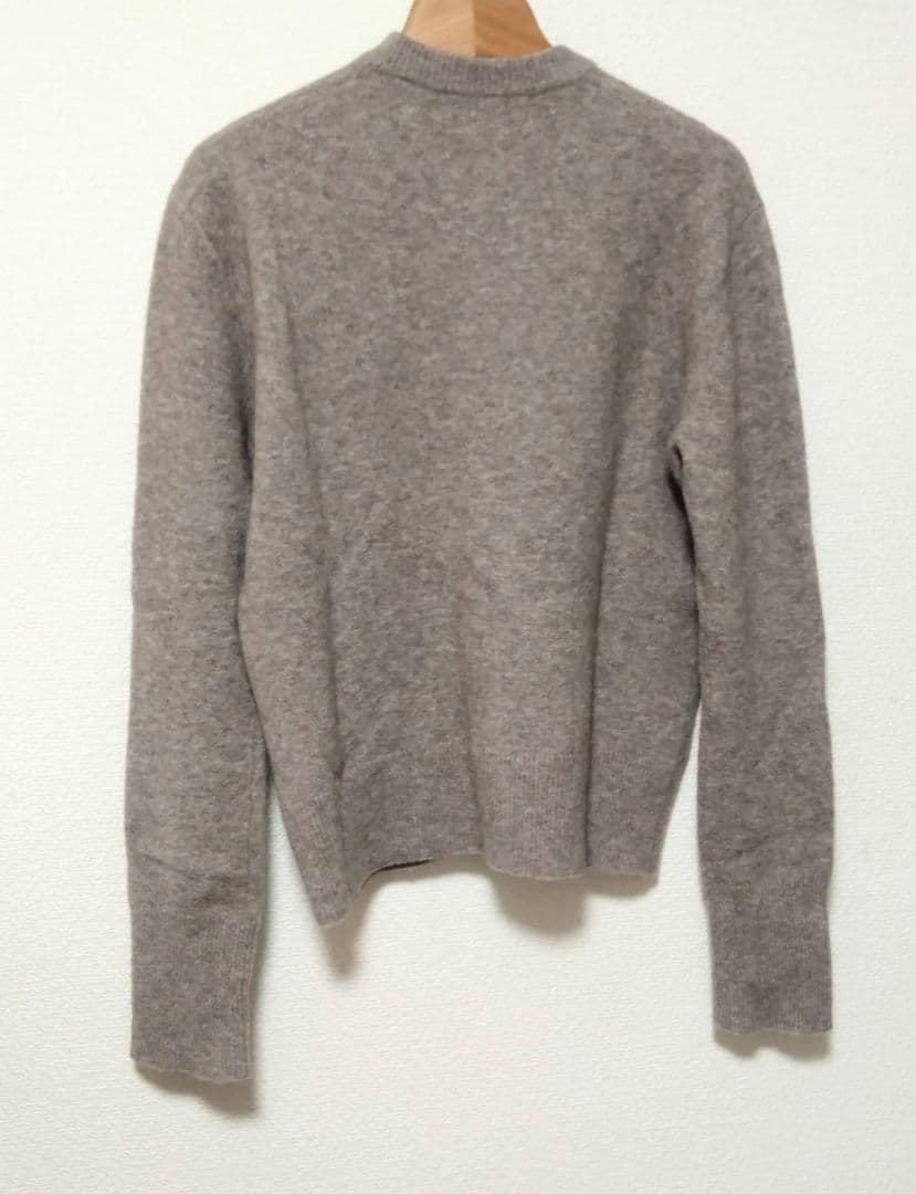 美品 BLAMINK M.WINTER ヤクウール クルーネックロニット38