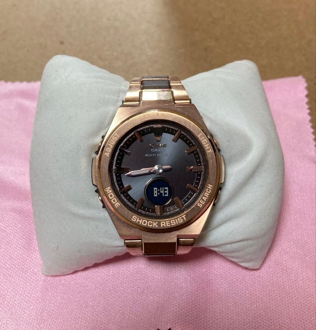 CASIO G-MS W200CG ローズゴールド (未使用品)※値段交渉可能