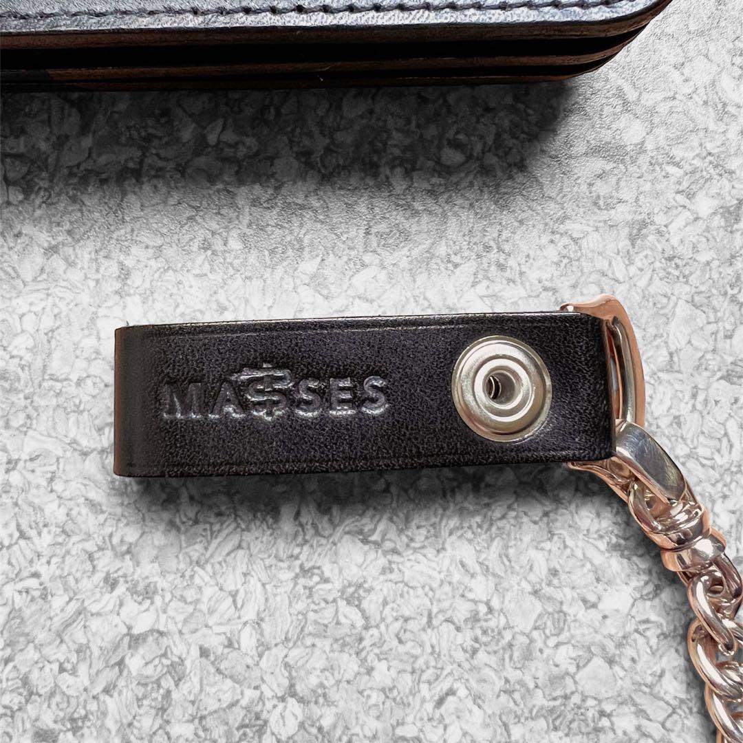 マシス MASSES　トラッカーロングウォレット&ウォレットチェーン