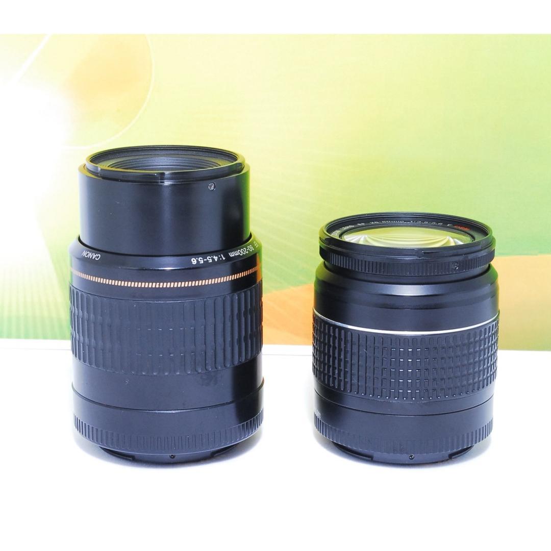 美品✨Wi-Fi搭載✨Canon kiss X8i ダブルレンズ 初心者おすすめ